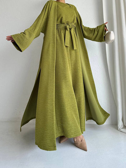 Abaya Set Of Three Pieces