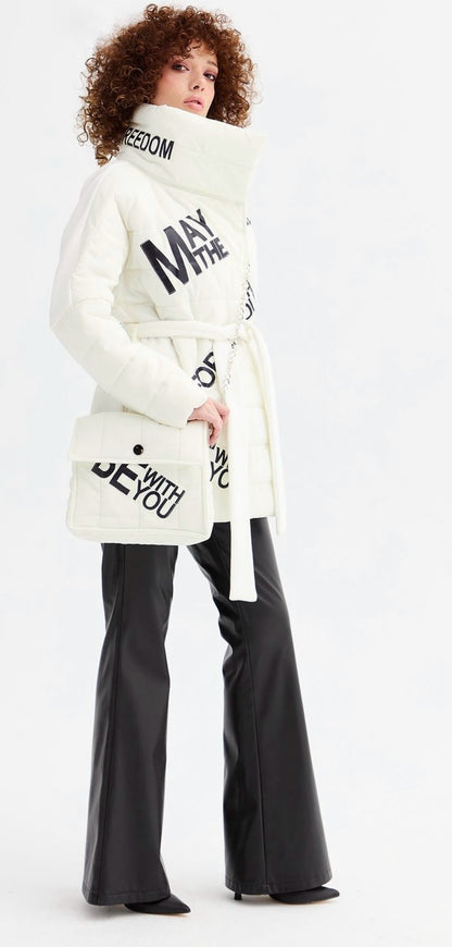 Waterproof + Cotton Jacket With Bag